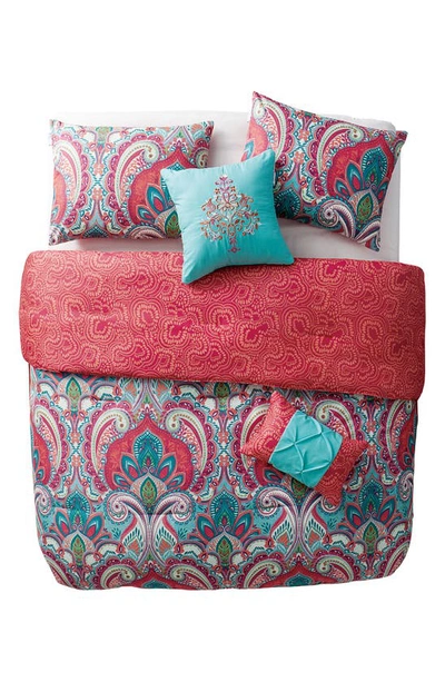 Vcny Home Casa Real Comforter 5-piece Set In Multi