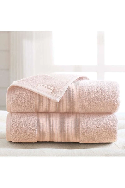 Modern Threads Air Cloud Oversized Bath Sheet In Pink