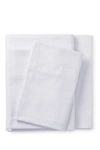Nordstrom Rack Queen Herringbone 250 Thread Count Sheet Set In Grey Micro Herringbone