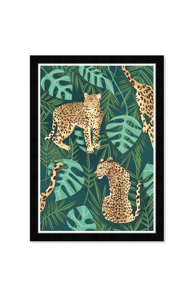 Wynwood Studio Prints Cheetah Wall Art In Green