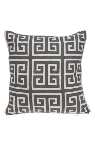 Parkland Collection Adora Decorative Accent Pillow In Grey