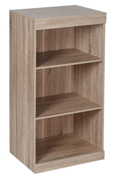 Honey-can-do 2-shelf Stackable Open Cabinet In Brown