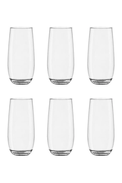 Tarhong 18 Oz. Montana Tritan Highball Acrylic Glasses In Clear