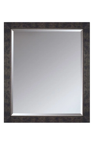 Overstock Art Suede Premier Framed Mirror In Multi