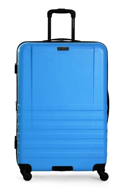 Ben Sherman Hereford Expandable 4-wheel 28" Hardside Spinner Case In Brilliant Blue