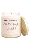 SWEET WATER DECOR YOU'RE THE BEST SCENTED CANDLE
