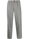 JIL SANDER WOOL STRAIGHT-LEG TROUSERS - MEN'S - COTTON/WOOL,J47KA0014J4000819202052