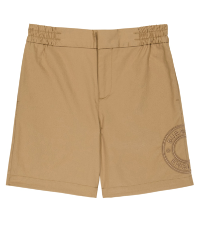 BURBERRY COTTON TWILL SHORTS