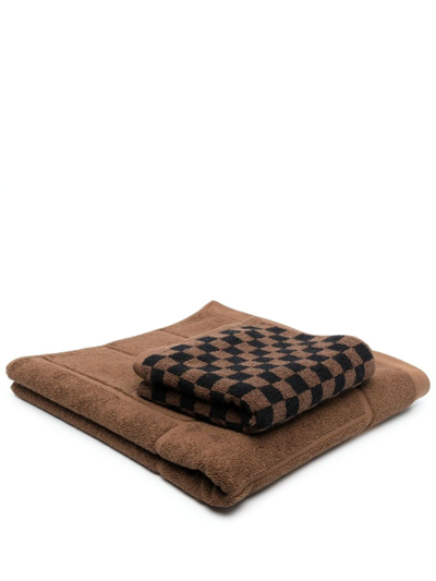 Baina Brown Organic Cotton Towel Set