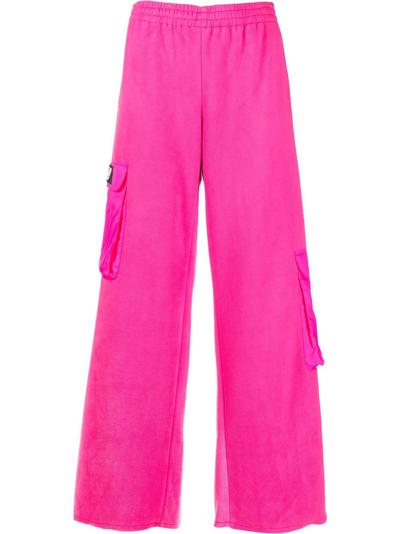 Rotate Birger Christensen Pink Sellarina Cargo Trousers In Fuchsia