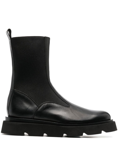 Atp Atelier Moncalieri Chunky Boots In Black
