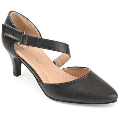 Journee Collection Collection Women's Tru Comfort Foam Wide Width Tillis Pump In Black