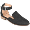 Journee Collection Collection Women's Wide Width Loreta Flat In Black