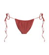 Jade Swim Lana Bikini Bottoms In Rose Sheen