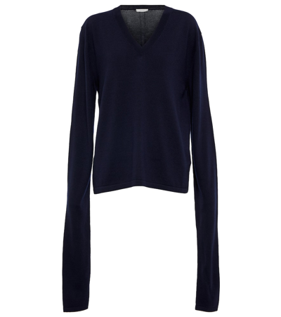 The Row Pelayo Wool Jumper In Black