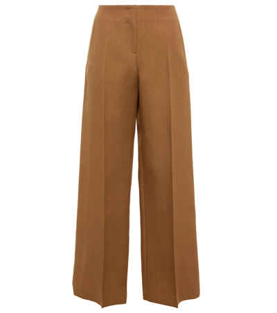 The Row Pants In Camel