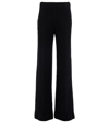 CHLOÉ CHLOÉ HIGH-RISE FLARED VIRGIN WOOL trousers