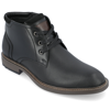 Vance Co. Vaughn Lace-up Chukka Boot In Black