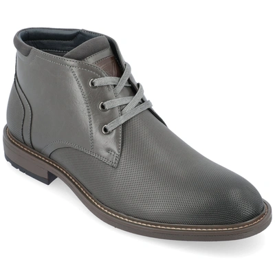 Vance Co. Vaughn Lace-up Chukka Boot In Grey
