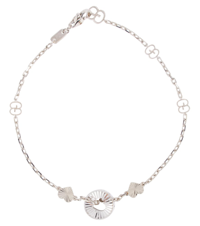 Gucci Verziertes Armband Icon Aus 18kt Weissgold In White Gold