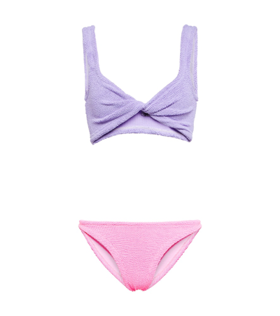 Hunza G Bikini Juno In 紫色的