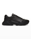 Dolce & Gabbana Men's Day Master Two-tone Chunky Runner Sneakers In Black