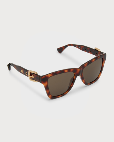 Moschino
Buckle Nylon & Plastic Cat-Eye Sunglasses Moschino - Buckle Nylon & Plastic Cat-Eye Sunglasses main image 2
