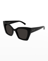 Saint Laurent Woman Sunglass Sl 552 In Black