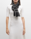 GORSKI CASHMERE FRAYED SCARF