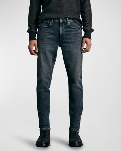 Rag & Bone Men's Fit 2 Distressed Stretch-denim Slim-fit Jeans In Sea View