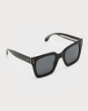 ISABEL MARANT LOGO SQUARE ACETATE SUNGLASSES