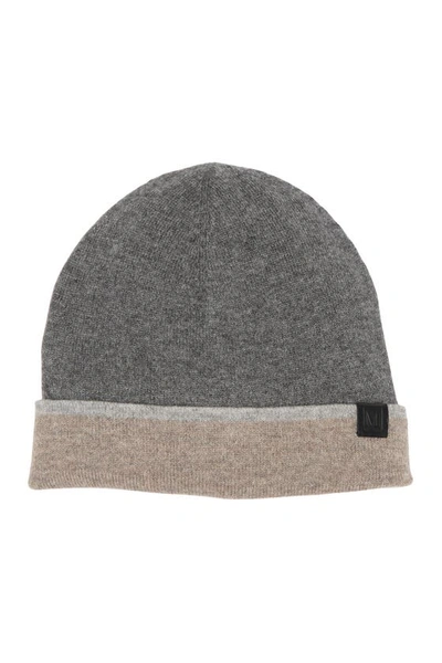 BRUNO MAGLI BRUNO MAGLI CASHMERE COLORBLOCK JERSEY KNIT BEANIE