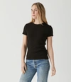 Michael Stars Lexy Tee In Black