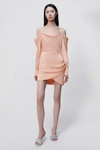 Jonathan Simkhai Velma Mini Dress In Sherbert