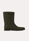 Totême The Rain Boot Khaki Green