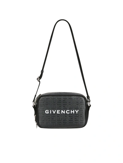 Givenchy G-essentials Camera Bag In 4g Coated Canvas In Multicolor