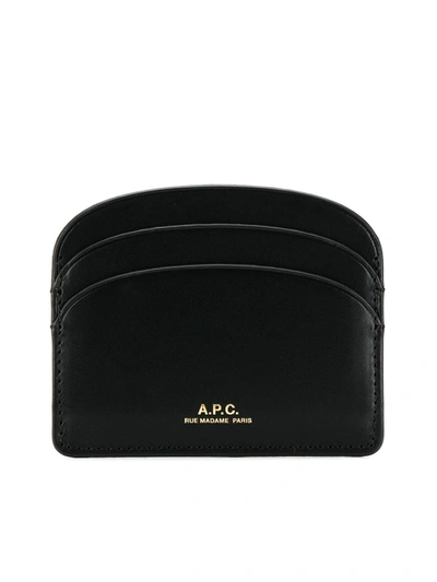 Apc Logo Cardholder In Black