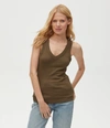 Michael Stars Maya Binding Tank In Dolma