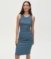 Michael Stars Wren Tank Midi Dress In Pebble