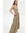 Michael Stars Sandy Tiered Gauze Maxi Skirt In Olive