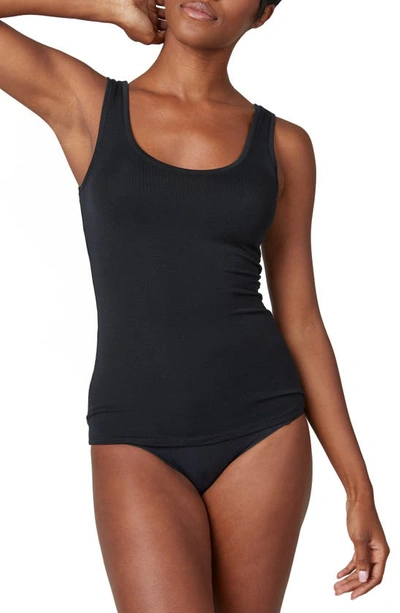 Spanx Better Base Scoop Neck Tank In Very Black