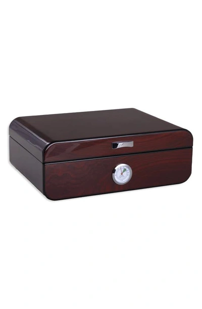 Bey-berk Gerard 40 Cigar Humidor In Brown