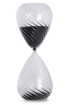 Bey-berk 90-minute Hourglass Sand Timer In Black