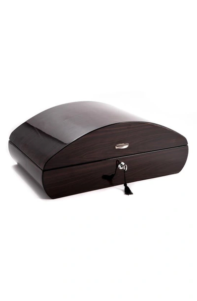 Bey-berk Ebony Wood Cigar Humidor