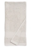 Ralph Lauren Dawson Organic Cotton Hand Towel In True Vintage Silver