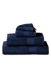 Ralph Lauren Dawson Organic Cotton Washcloth In Heritage Navy