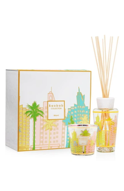 Baobab Collection My First Baobab Miami Candle & Diffuser Set Usd $135 Value In N,a