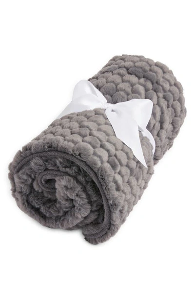 Nordstrom Chunky Knit Blanket In Grey Castlerock