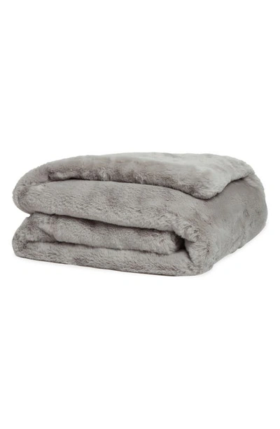 APPARIS SHILOH WEIGHTED FAUX FUR THROW BLANKET