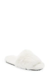 Apparis Diana Faux-fur Slippers In Ivory